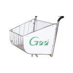 Airport Trolley Factory - Stainless Steel 4 Wheel Brake Luggage Cart
