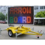 VMS Trailer Factory - LED Sign 400 Amber Color Display