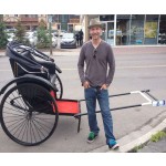 Rickshaw Cart Manufacturer - Human-Powered Two-Wheeled Street Show