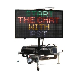 VMS Sign Trailer Manufacturer - 4 Color GW-VM 400C Display