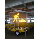 VMS Trailer Factory - LED Sign 400 Amber Color Display