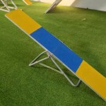 Dog Agility Seesaw Supplier - FCI 2-in-1 Folded Aluminum Teeter