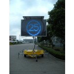 VMS Trailer Factory - LED Sign 400 Amber Color Display
