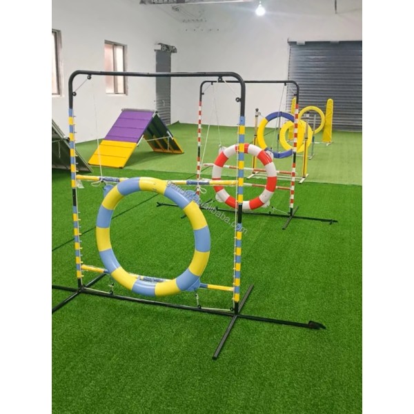 Dog Agility Hoop Manufacturer - FCI Professional Plastic Tire Jump