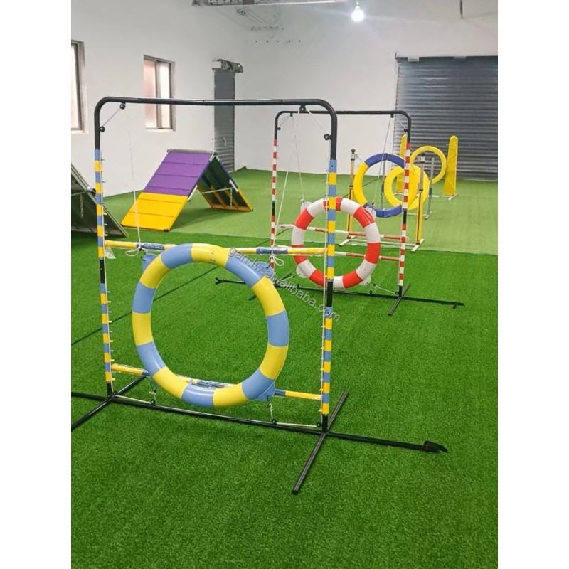 Dog Agility Hoop Manufacturer - FCI Professional Plastic Tire Jump