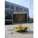 VMS Trailer Factory - Amber Color LED Sign Trailers