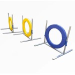 Dog Agility Ring Factory - FCI Professional Aluminum Hoop Tire