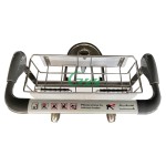 Airport Baggage Trolley Supplier - Stainless Steel 3-Wheel Hand Push