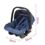 Baby Car Seat Supplier - Black Plastic Baby Car Seat
