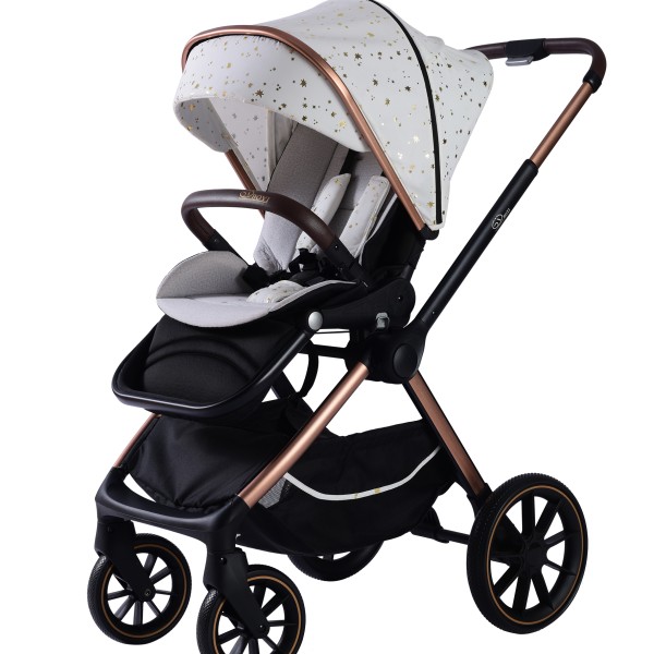 Milk White Stroller Manufacturer - Factory Milk White Canopy Folding