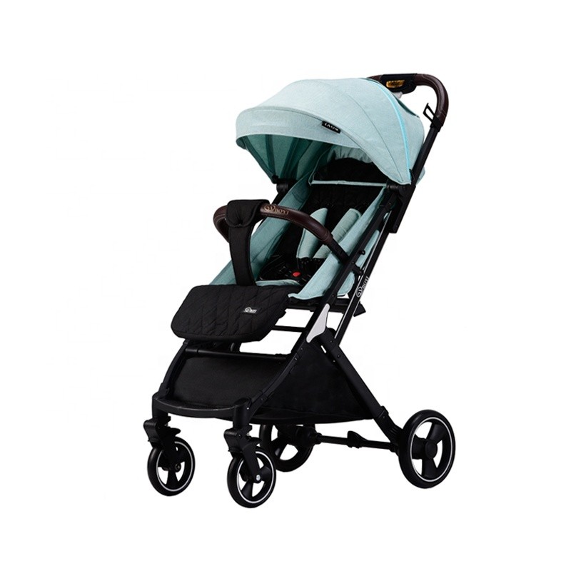 Large Wheel Stroller Supplier - Large Wheel One Hand Auto Folding