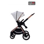 Milk White Stroller Manufacturer - Factory Milk White Canopy Folding