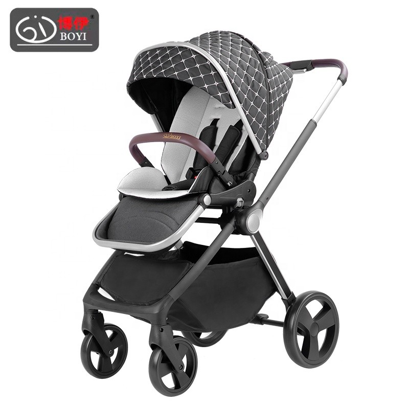 Deluxe Stroller Supplier - Popular Deluxe Aluminum 3-in-1 Reversible