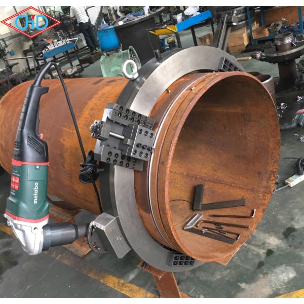 Water Transport Beveler Factory - ISD-560 External Mounted Pipe