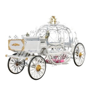 Horse Carriage Manufacturer - White Holy Pumpkin Wedding