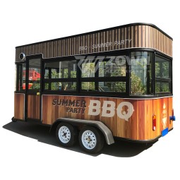 Juice Cart Manufacturer - Outdoor Sale Mini Trailer