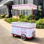 Coffee Cart Bike Manufacturer - 2024 Unique Design Italian