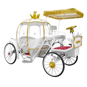 Pumpkin Carriage Manufacturer - Manufacturer Customized White