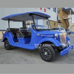 Retro Electric Car Factory - Classic Vintage Sightseeing