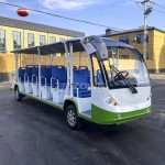 Electric Shuttle Bus Factory - Hot Sale White 8-23 Seats