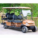 Street Legal Golf Car Supplier - 72V Lithium 6-seater