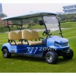 Street Legal Golf Car Supplier - 72V Lithium 6-seater