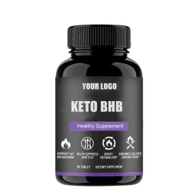 Bhb Keto Capsules Private Label Supplement Vegan Diet Bhb Capsules Slim Keto Capsule
