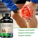 Ausreson Turmeric Curcumin Antioxidant Supplement Organic Curcumin Extract 1500mg Turmeric Capsules
