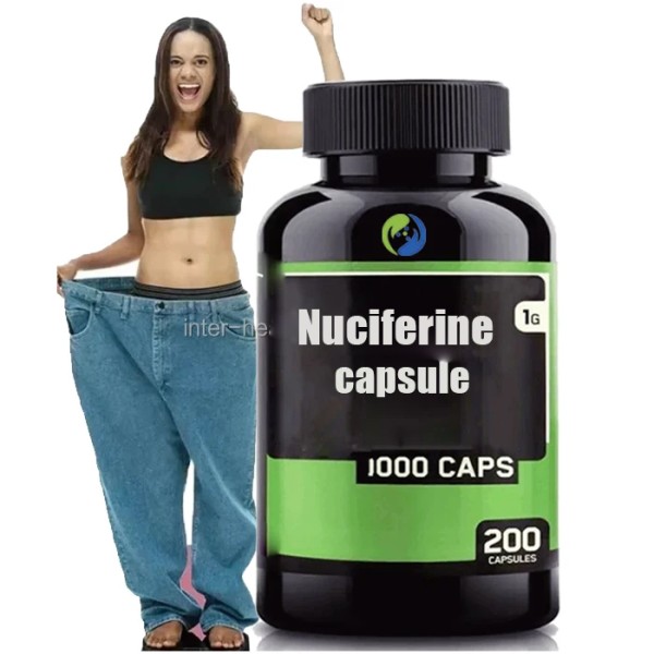 Herbal Supplement Lotus Leaf Extract Lotus Leaf Slimming Capsule Nuciferine Capsules