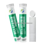 Ausreson Melatonin Effervescent Tablets Sleep OEM Supplement Price Vegan 3mg 5mg Bulk Melatonin Effervescent Tablets