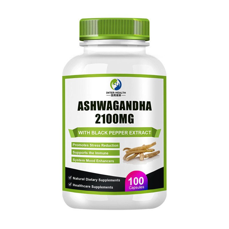 Private Label Herbal Supplements 10% Ashwagandha Root Extract Ashwagandha Tablets