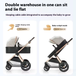 Custom Stroller Supplier - High View Custom Baby Stroller Aluminum