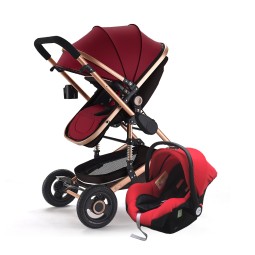 Customized Stroller Manufacturer - Baby Stroller Luxury 3 in 1 EN1888