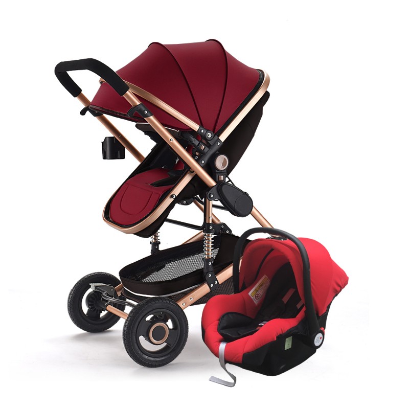 Customized Stroller Manufacturer - Baby Stroller Luxury 3 in 1 EN1888