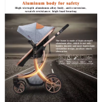 Portable Stroller Supplier - Hot Sale 3 in 1 Folding Kids Baby