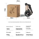 Wholesale Stroller Factory - Wholesale Lightweight Foldable 3-in-1