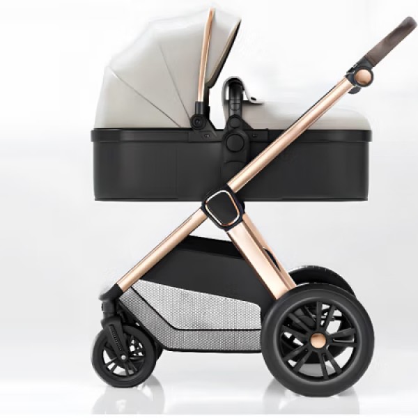 Luxury Stroller Supplier - Luxury 4 in 1 Foldable Baby Pram
