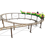 Family Ride Manufacturer - Factory Sale Small Roller Coaster for