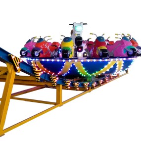 UFO Ride Factory - Kids Amusement Rides Mini Flying UFO