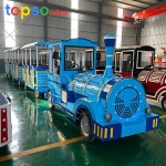 Sightseeing Train Manufacturer - Retro Electric Battery-Powered Steel
