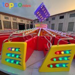 Colorful Rainbow Factory - Colorful Rainbow Slide Funny Farm Park