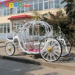 Golden Carriage Supplier - Golden Cinderella Horse Drawn Carriage