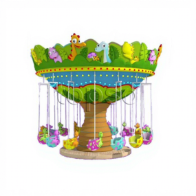 Kids Dinosaur Factory - Kids Dinosaur Park Rotating Flying Chair