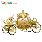 Golden Carriage Factory - Golden Cinderella Horse Drawn Carriage