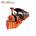 Sightseeing Train Manufacturer - Retro Electric Battery-Powered Steel