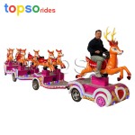 Battery Train Supplier - Kids Attraction Electric Trackless Deer