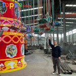 Dinosaur Park Manufacturer - Outdoor Flying Carousel Games Dinosaur