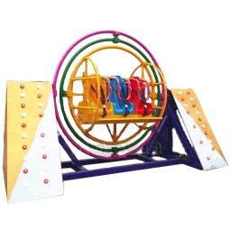 Human Gyroscope Manufacturer - Cheap Amusement Rides Outdoor Portable
