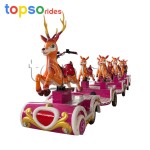 Battery Train Supplier - Kids Attraction Electric Trackless Deer