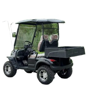 Golf Club Cart Manufacturer - 48V Lifted Buggy Load
